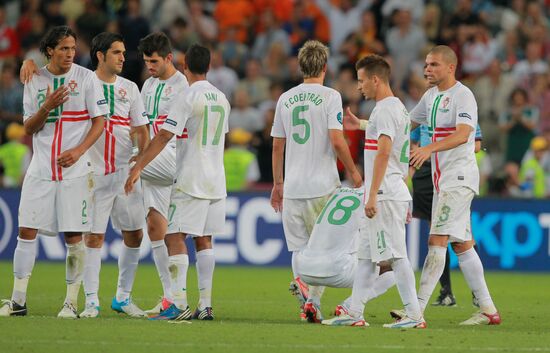 UEFA Euro 2012. Portugal vs. Spain
