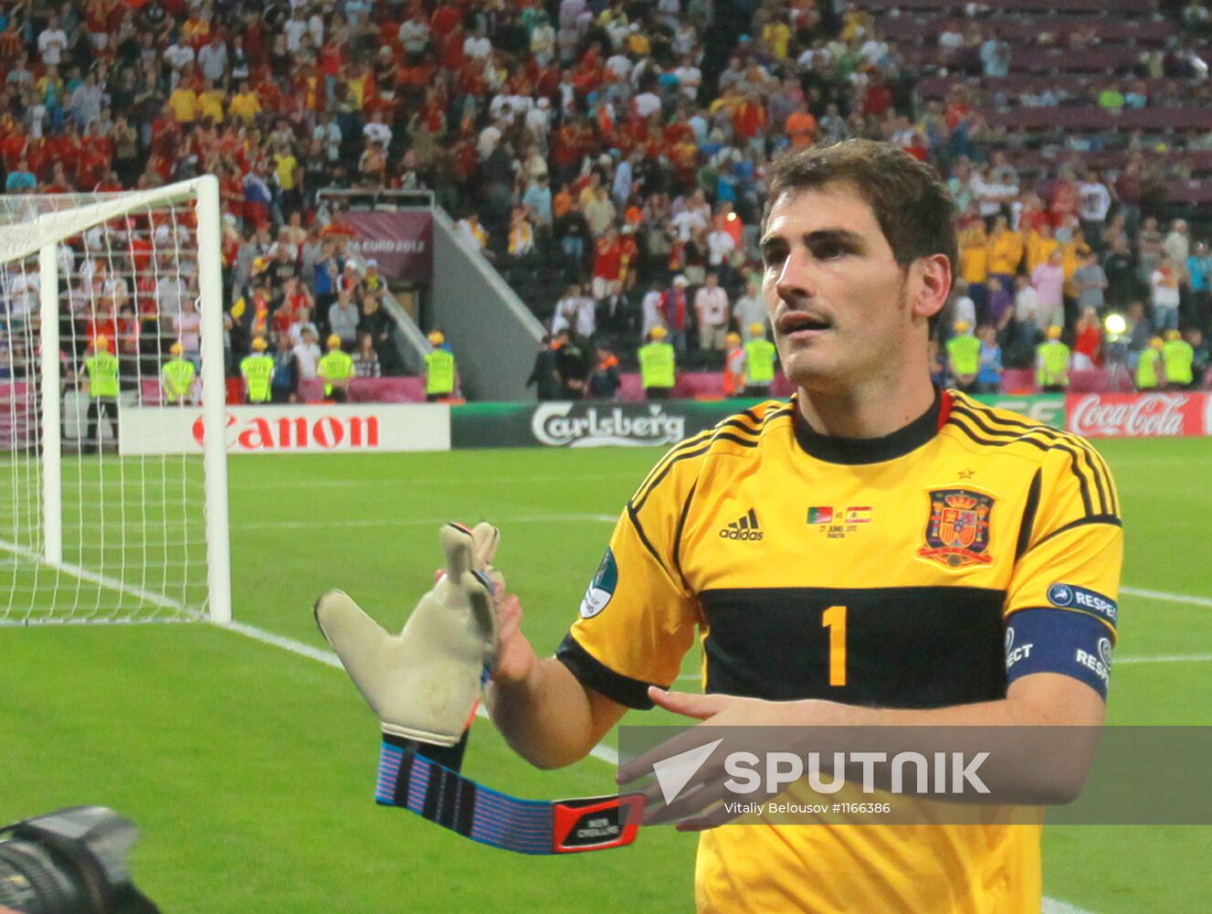 UEFA Euro 2012. Portugal vs. Spain