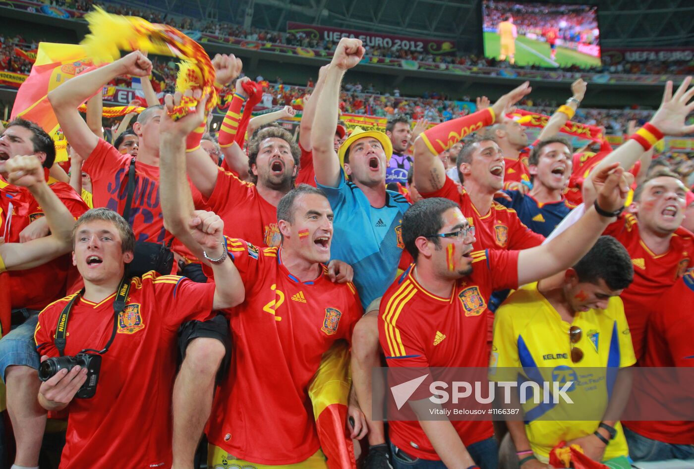 UEFA Euro 2012. Portugal vs. Spain