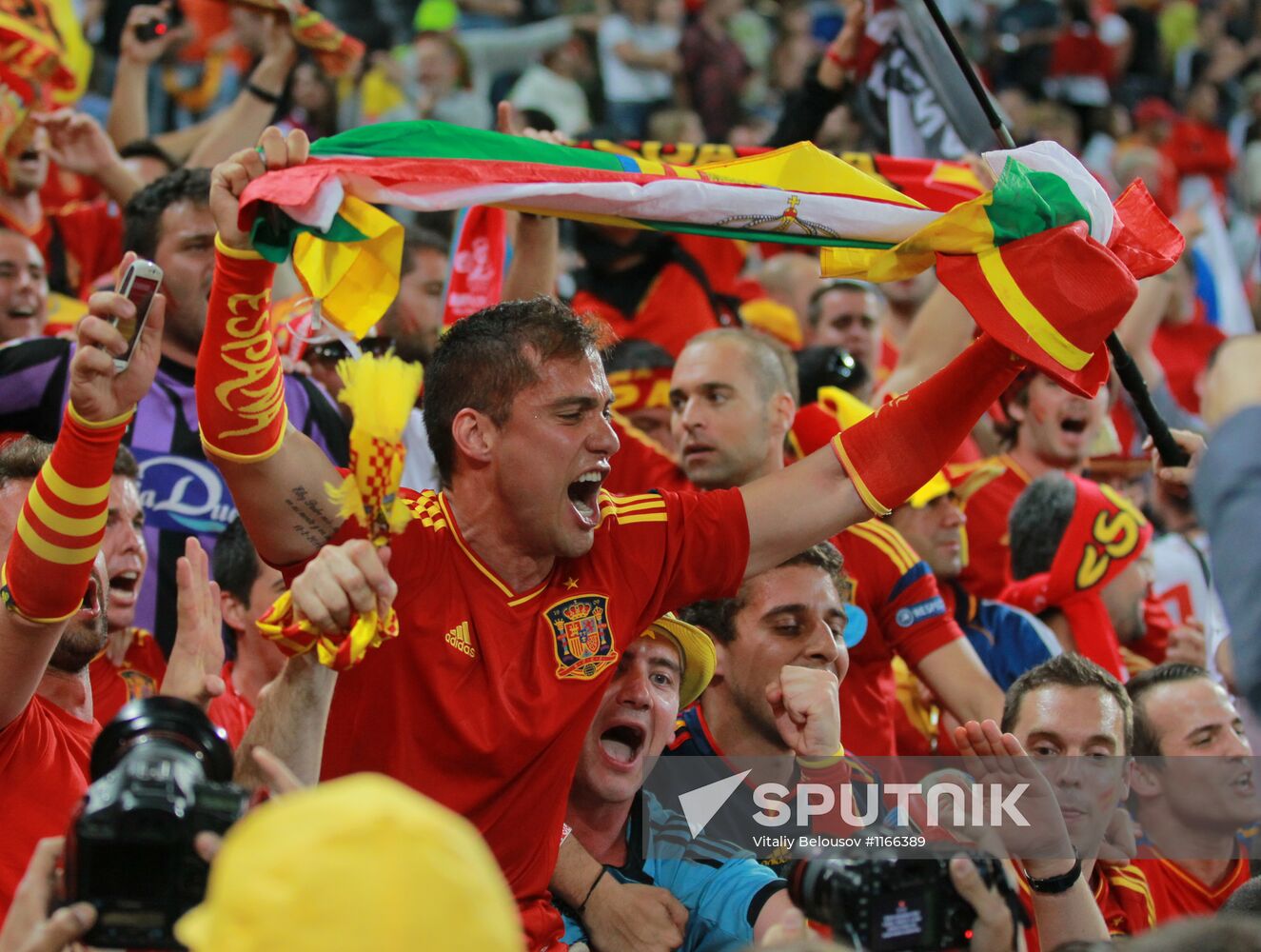 UEFA Euro 2012. Portugal vs. Spain