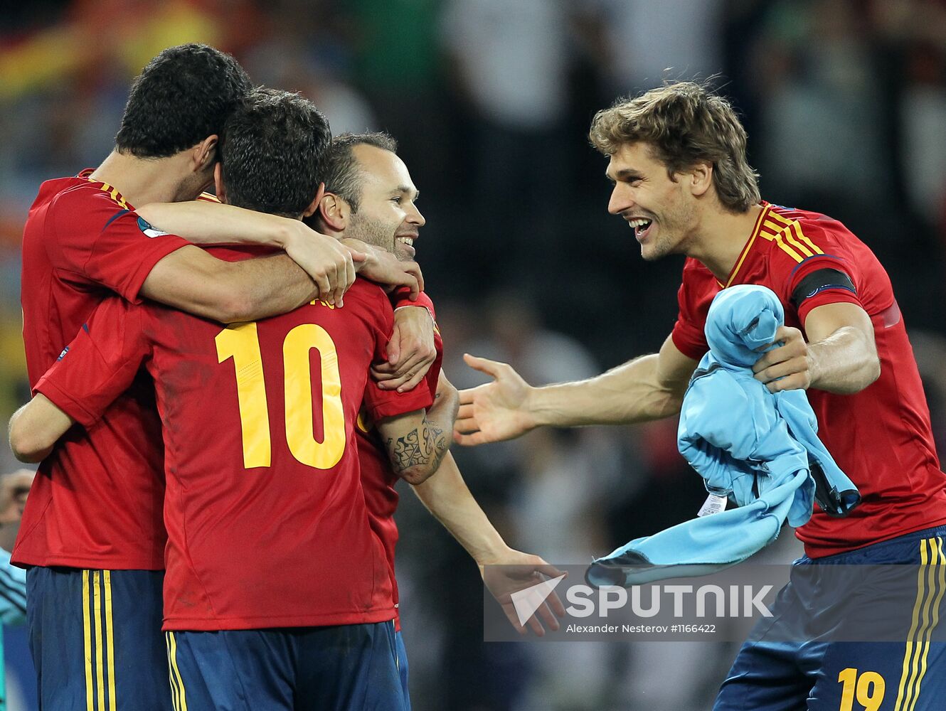UEFA Football 2012. Portugal vs. Spain