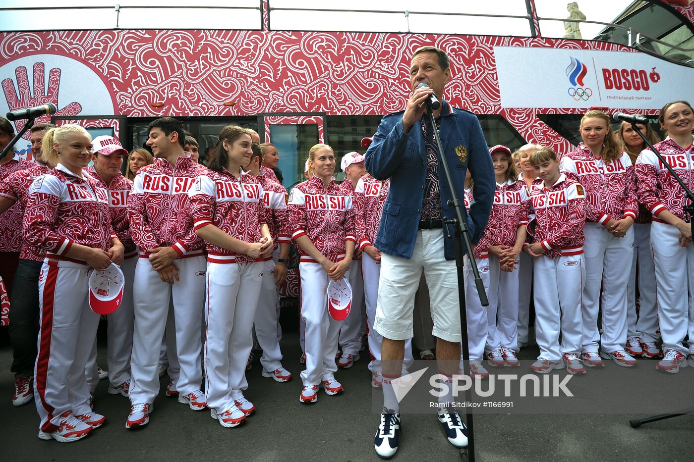 Presentation of BOSCO equipment to Russian Olympic team