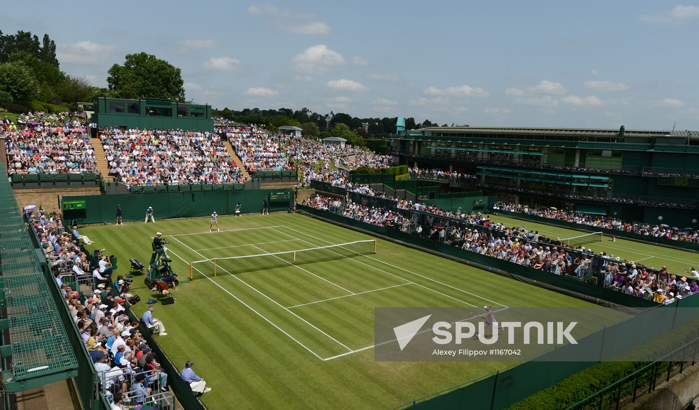 2012 Wimbledon Championships. Day Four