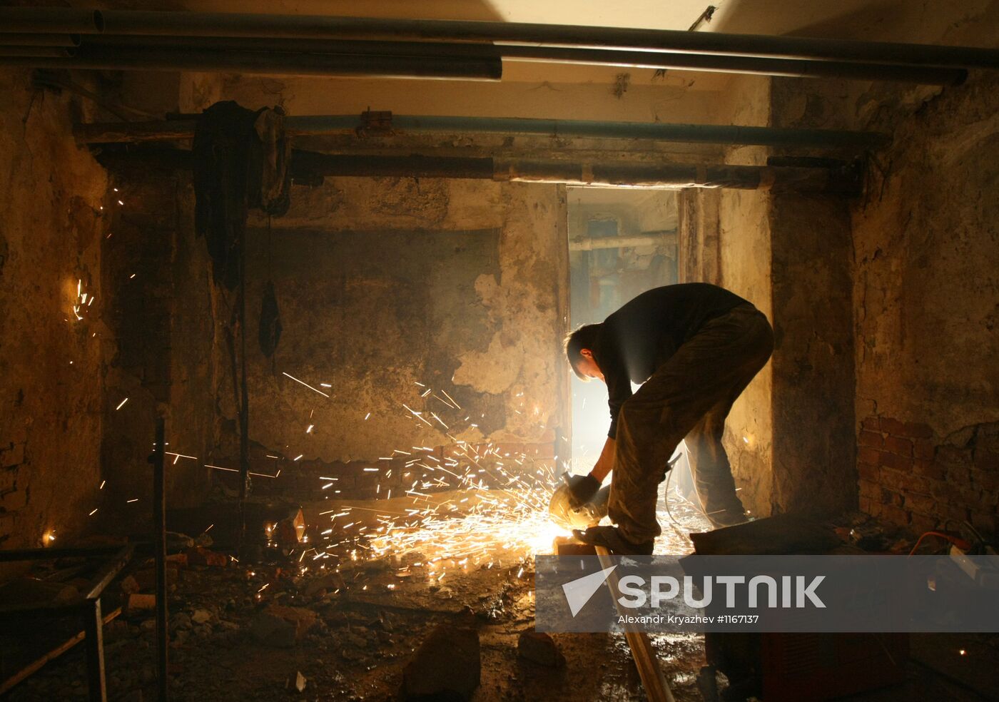 Major repairs to buildings in Novosibirsk