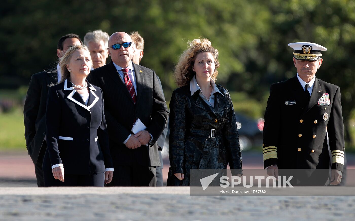 Hillary Clinton visits St. Petersburg