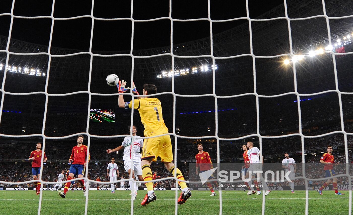 UEFA Euro 2012. Portugal vs. Spain