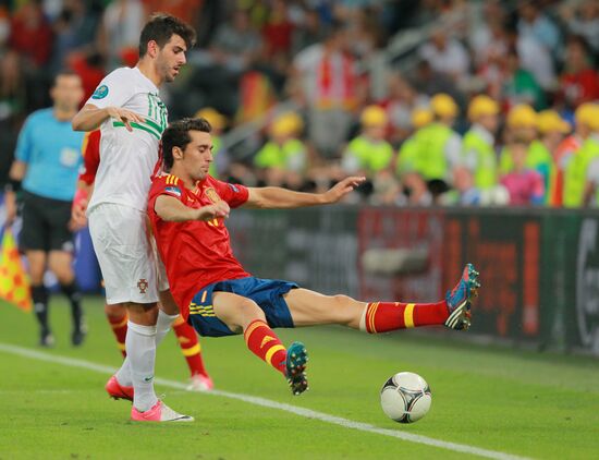 UEFA Euro 2012. Portugal vs. Spain