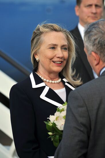 Hillary Clinton visits St. Petersburg
