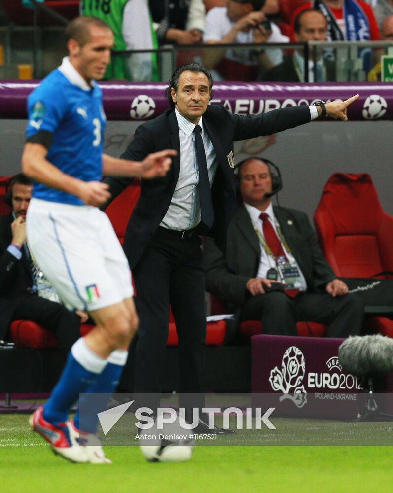 UEFA Euro 2012. Germany vs. Italy