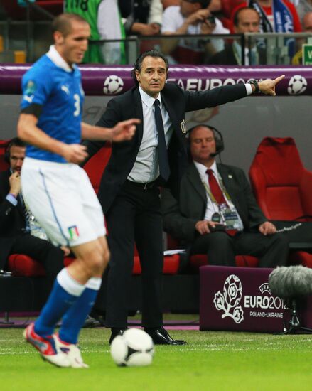 UEFA Euro 2012. Germany vs. Italy