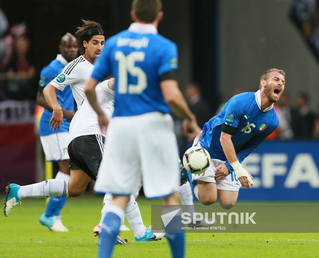 UEFA Euro 2012. Germany vs. Italy
