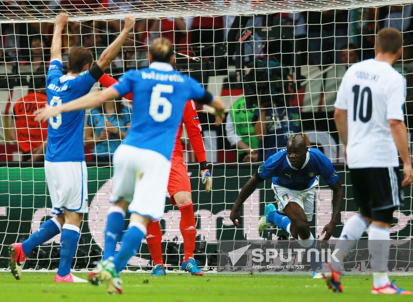 UEFA Euro 2012. Germany vs. Italy