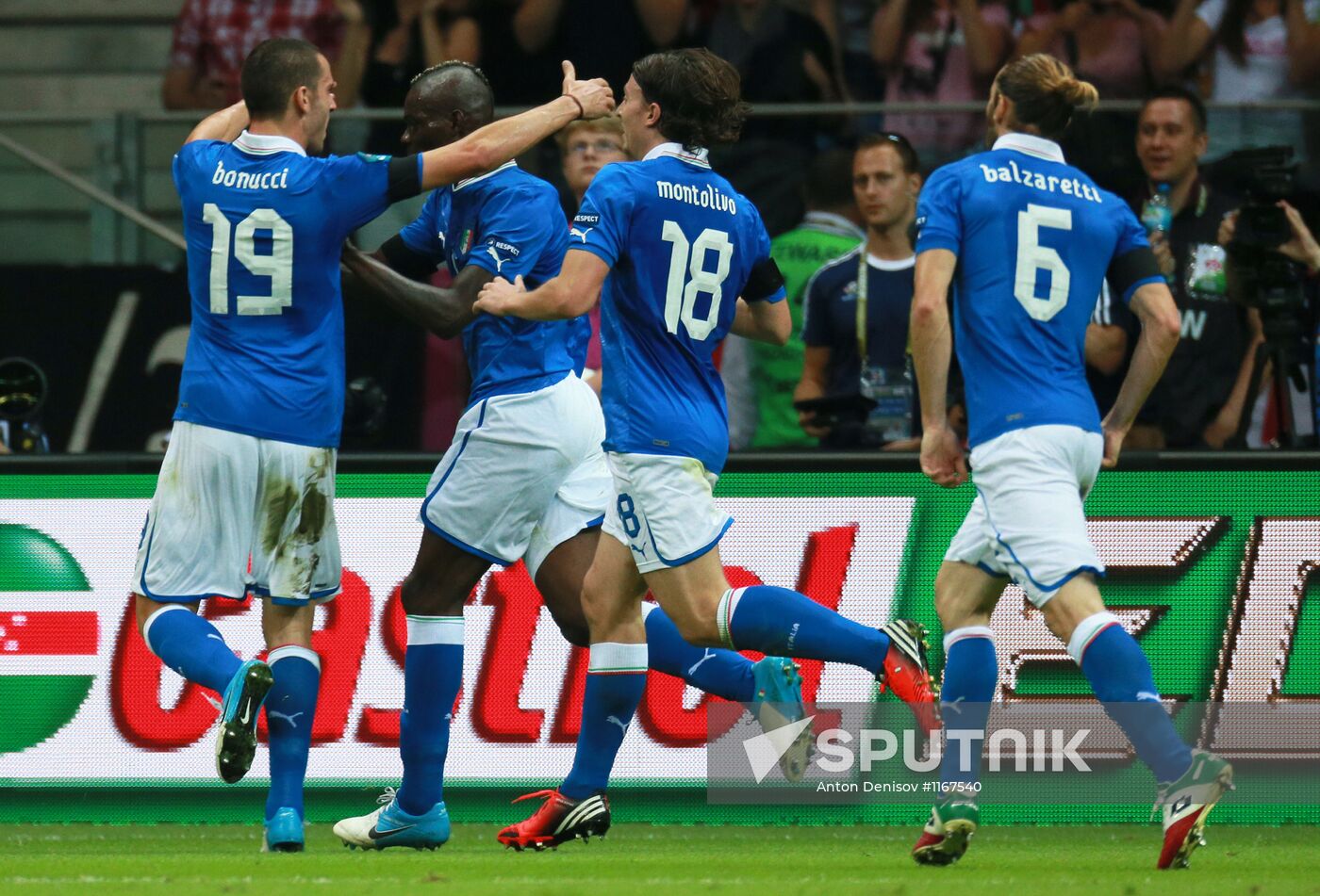 UEFA Euro 2012. Germany vs. Italy