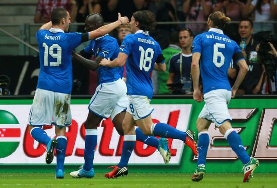 UEFA Euro 2012. Germany vs. Italy