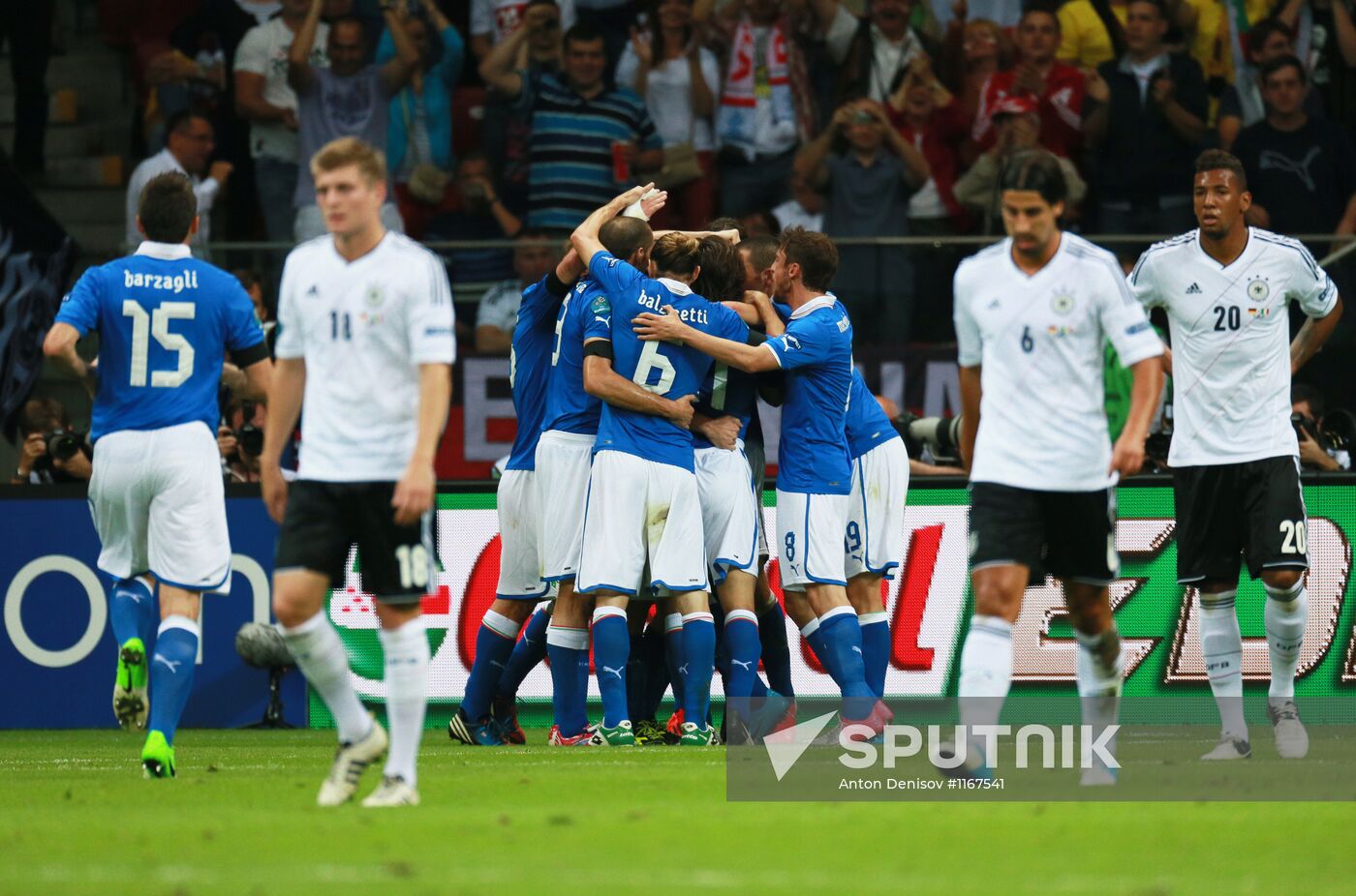 UEFA Euro 2012. Germany vs. Italy