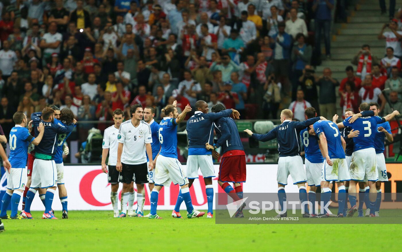 UEFA Euro 2012. Germany vs. Italy