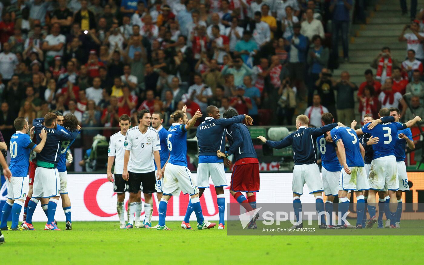 UEFA Euro 2012. Germany vs. Italy