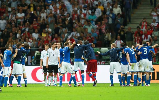 UEFA Euro 2012. Germany vs. Italy