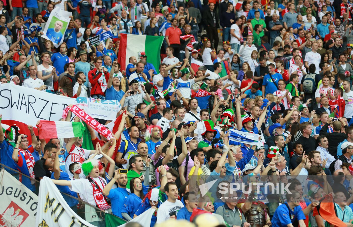 UEFA Euro 2012. Germany vs. Italy