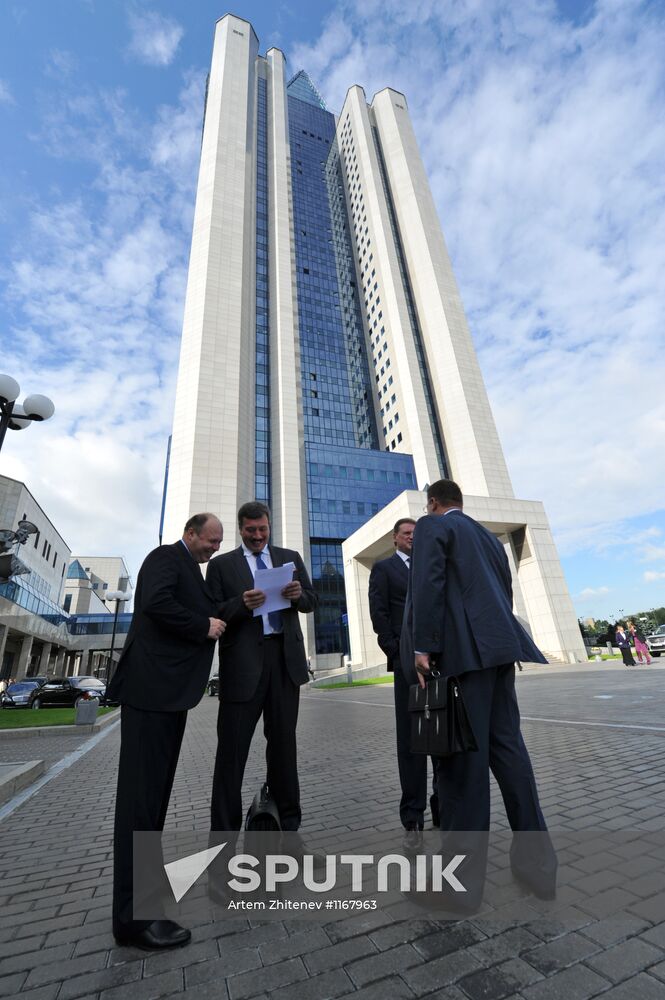 Gazprom OAO holds annual shareholders meeting
