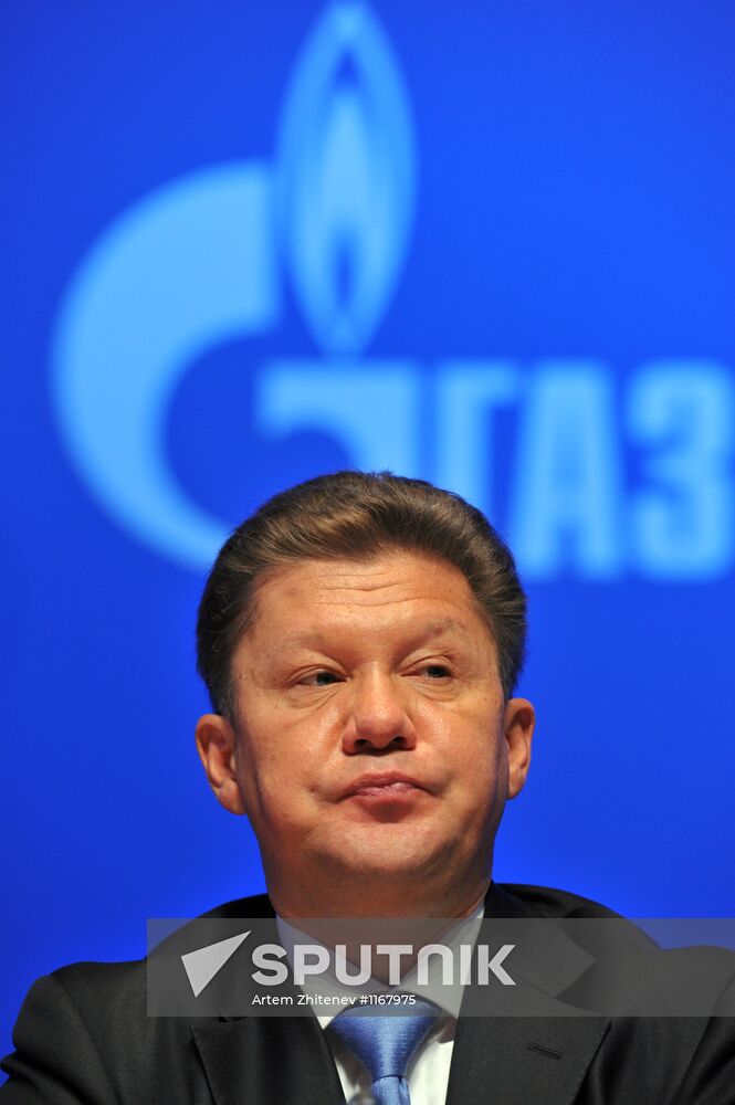 Gazprom annual meeting of shareholders