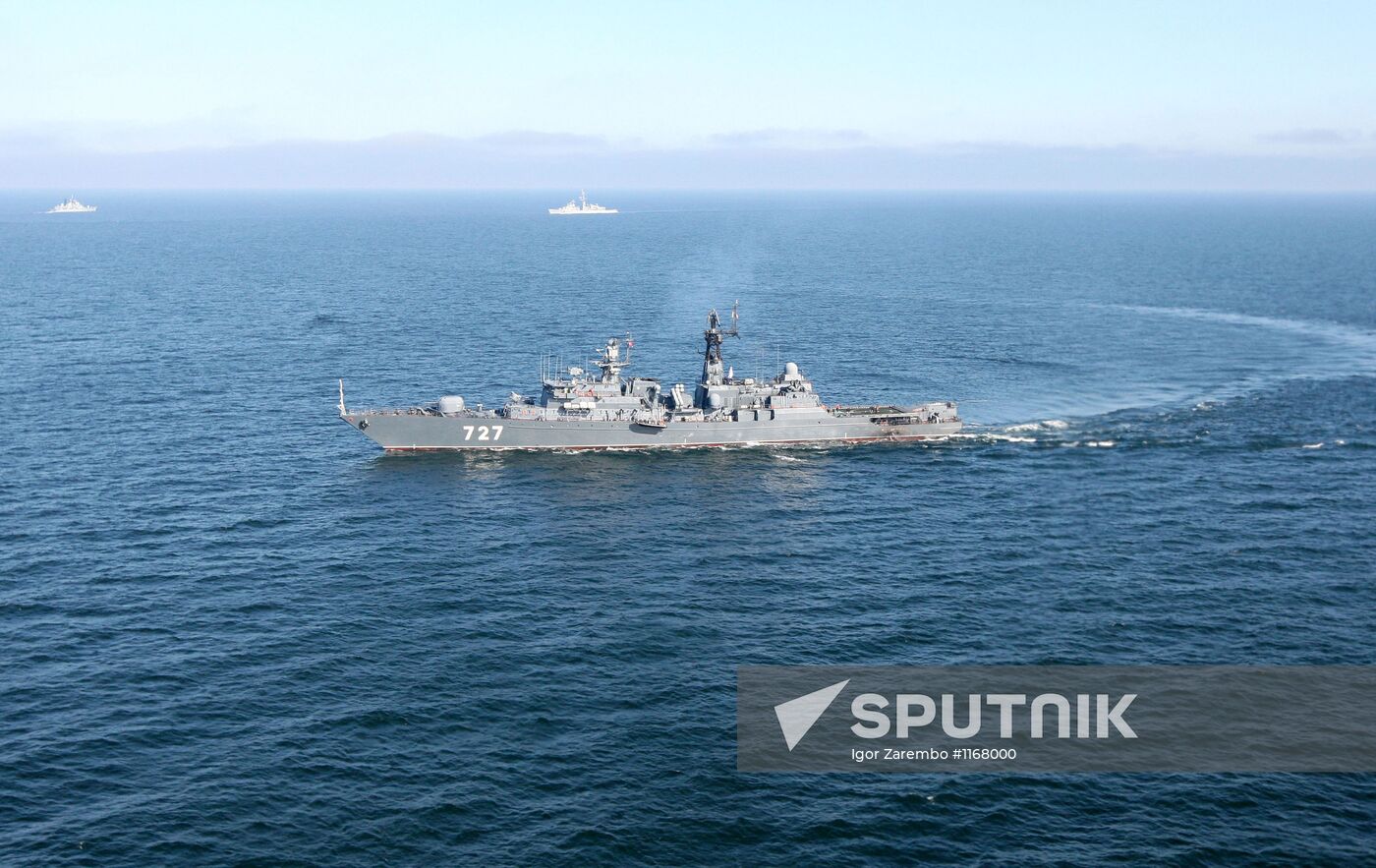 FRUKUS-2012 international naval exercise