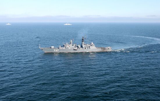 FRUKUS-2012 international naval exercise