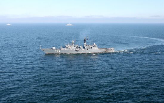 FRUKUS-2012 international naval exercise