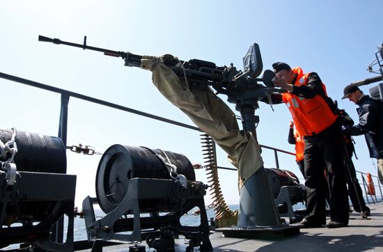 FRUKUS-2012 international naval exercise