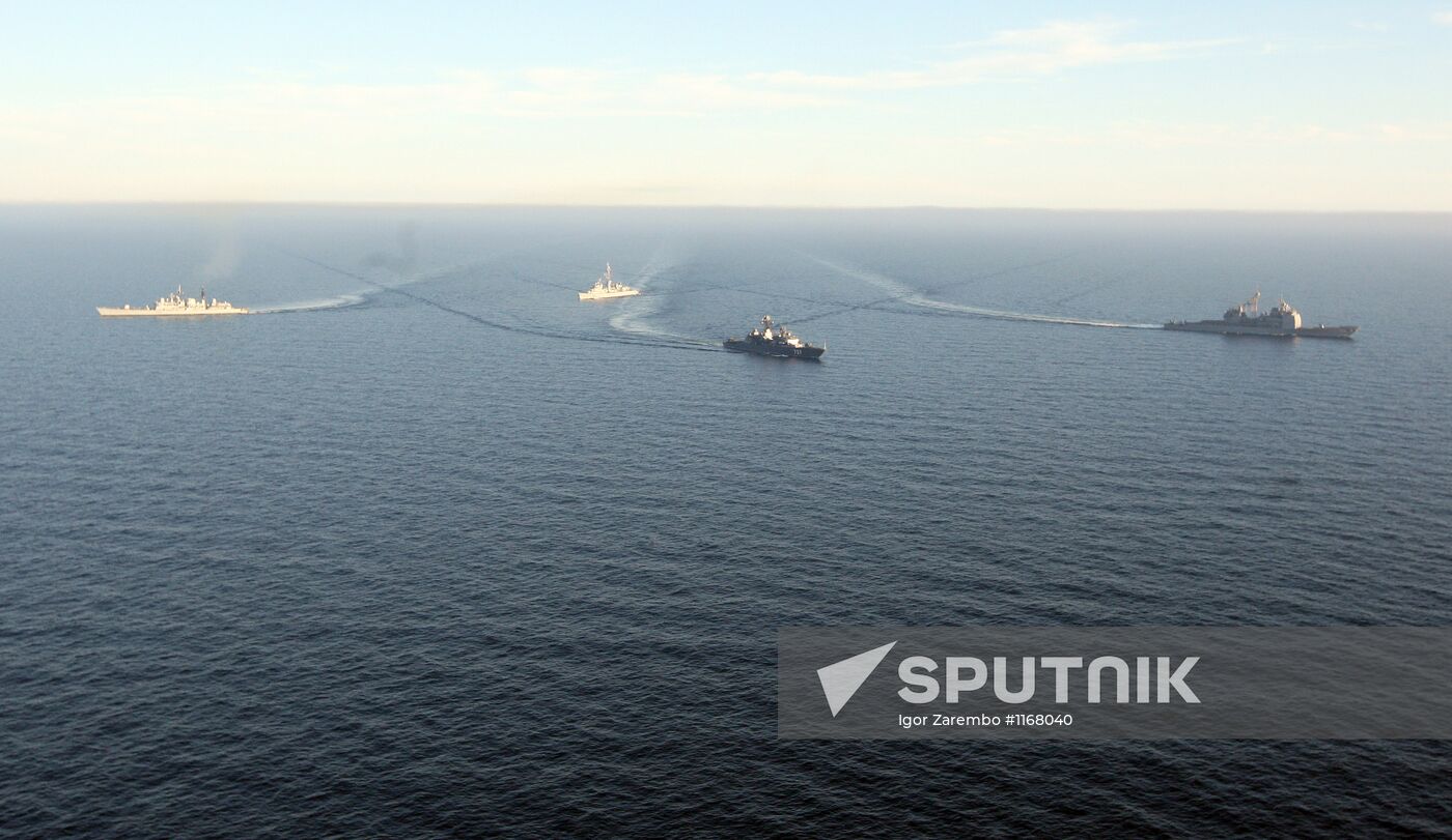 FRUKUS-2012 international naval exercise