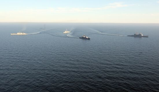 FRUKUS-2012 international naval exercise