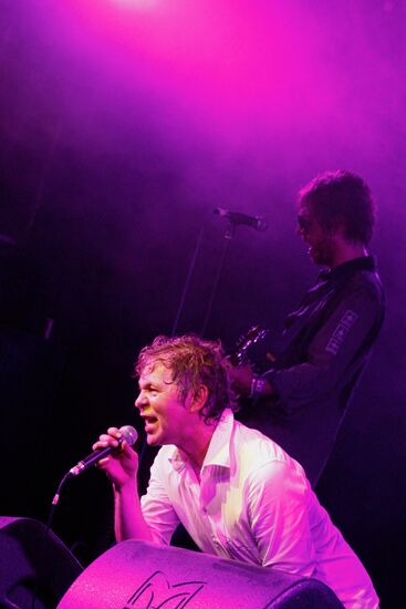 Fools Garden band performs live in Moscow