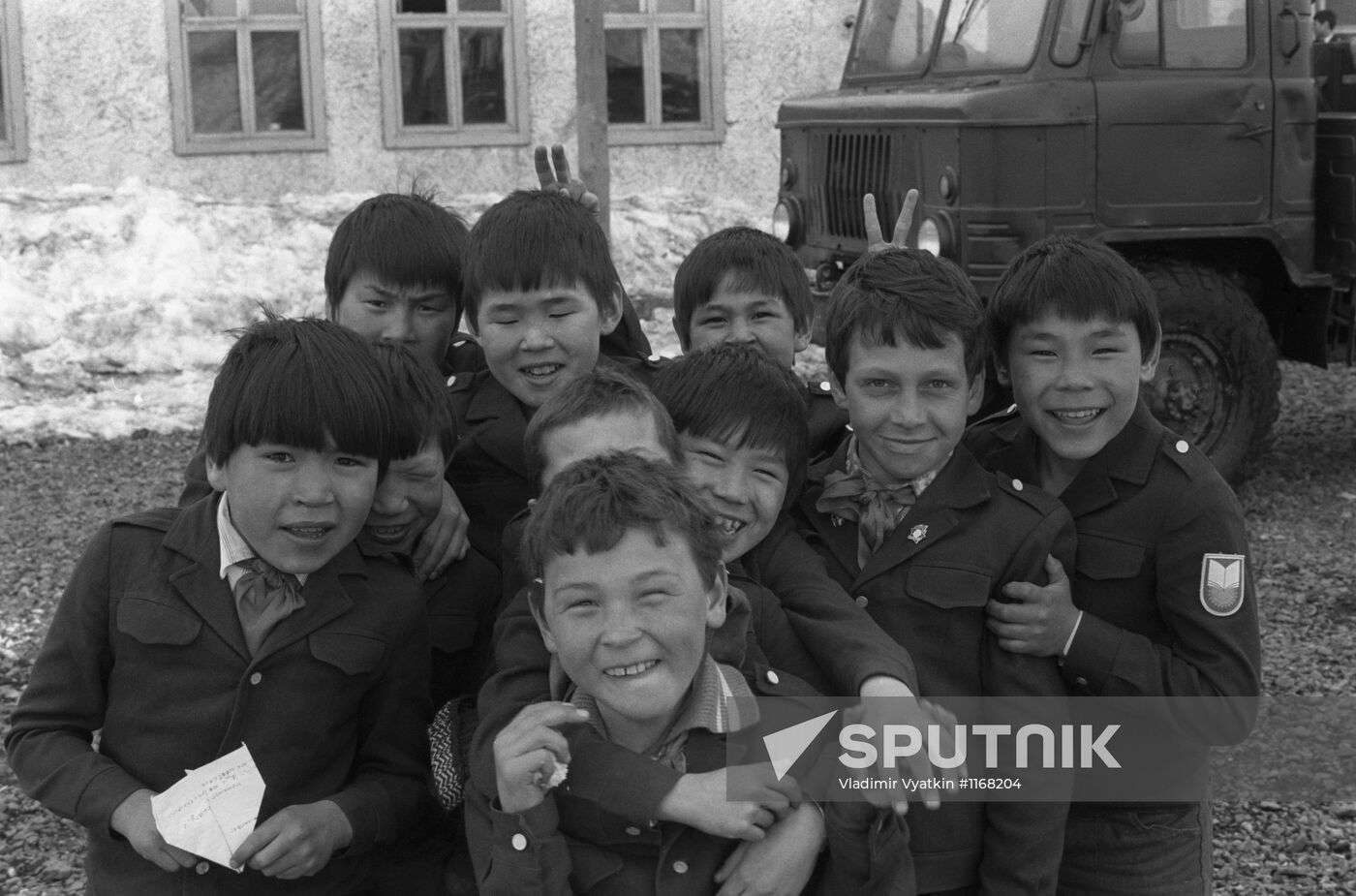 Chukchi schoolchildren