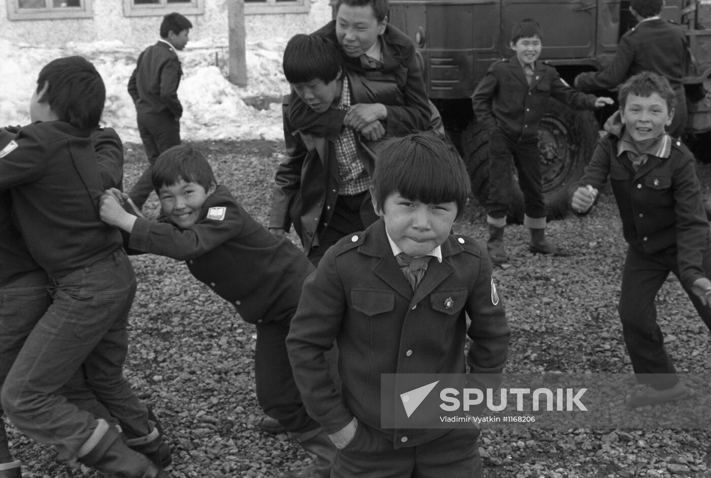 Chukchi schoolchildren