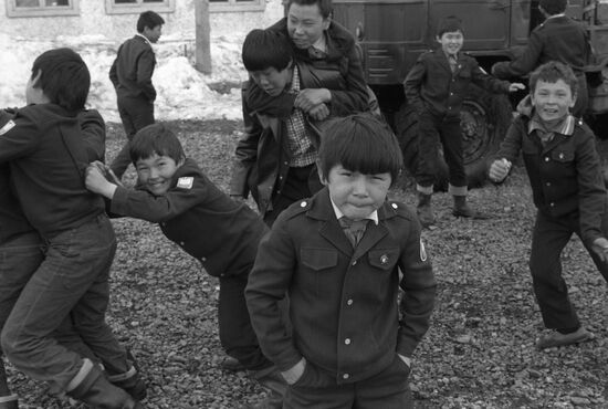 Chukchi schoolchildren