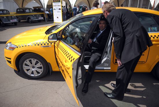 Presentation of new Moscow taxi concept