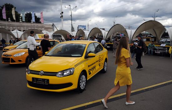 Presentation of new Moscow taxi concept