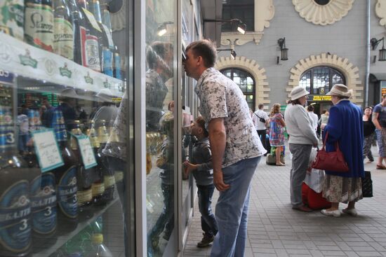 Sale of alcoholic beverages in Moscow