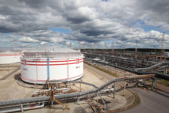 Work of Vysotsk-Lukoil-II distribution and transshipment complex
