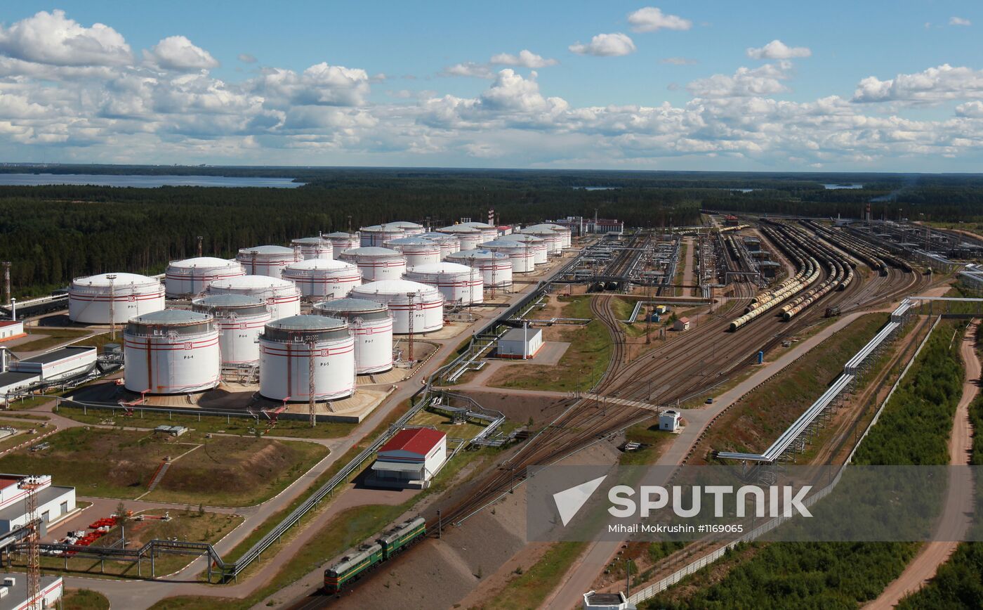 Work of Vysotsk-Lukoil-II distribution and transshipment complex