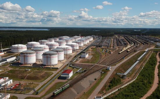 Work of Vysotsk-Lukoil-II distribution and transshipment complex