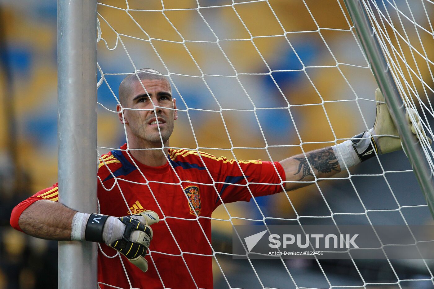UEFA Euro 2012. Italy, Spain teams hold training