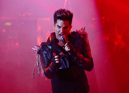 Queen and Adam Lambert give charity concert in Kiev