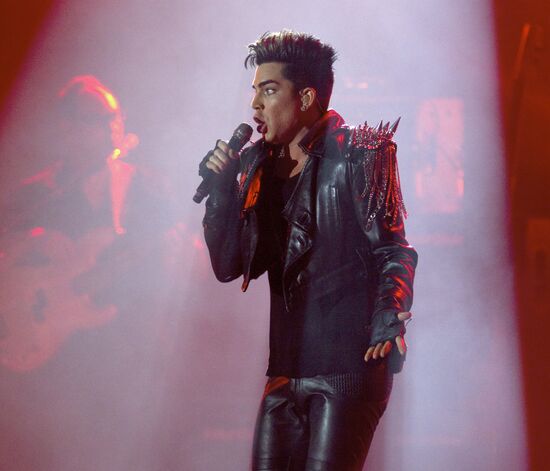 Queen and Adam Lambert give charity concert in Kiev