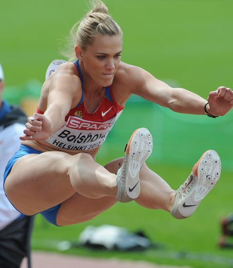 Athlete Yekaterina Bolshova