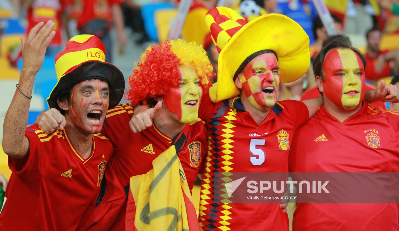 UEFA Euro 2012. Final match Spain vs. Italy