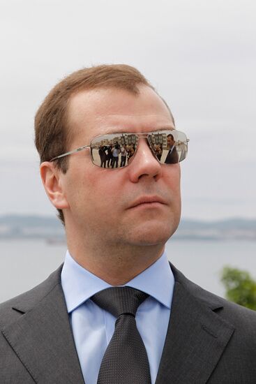 Dmitry Medvedev's working visit to Vladivostok