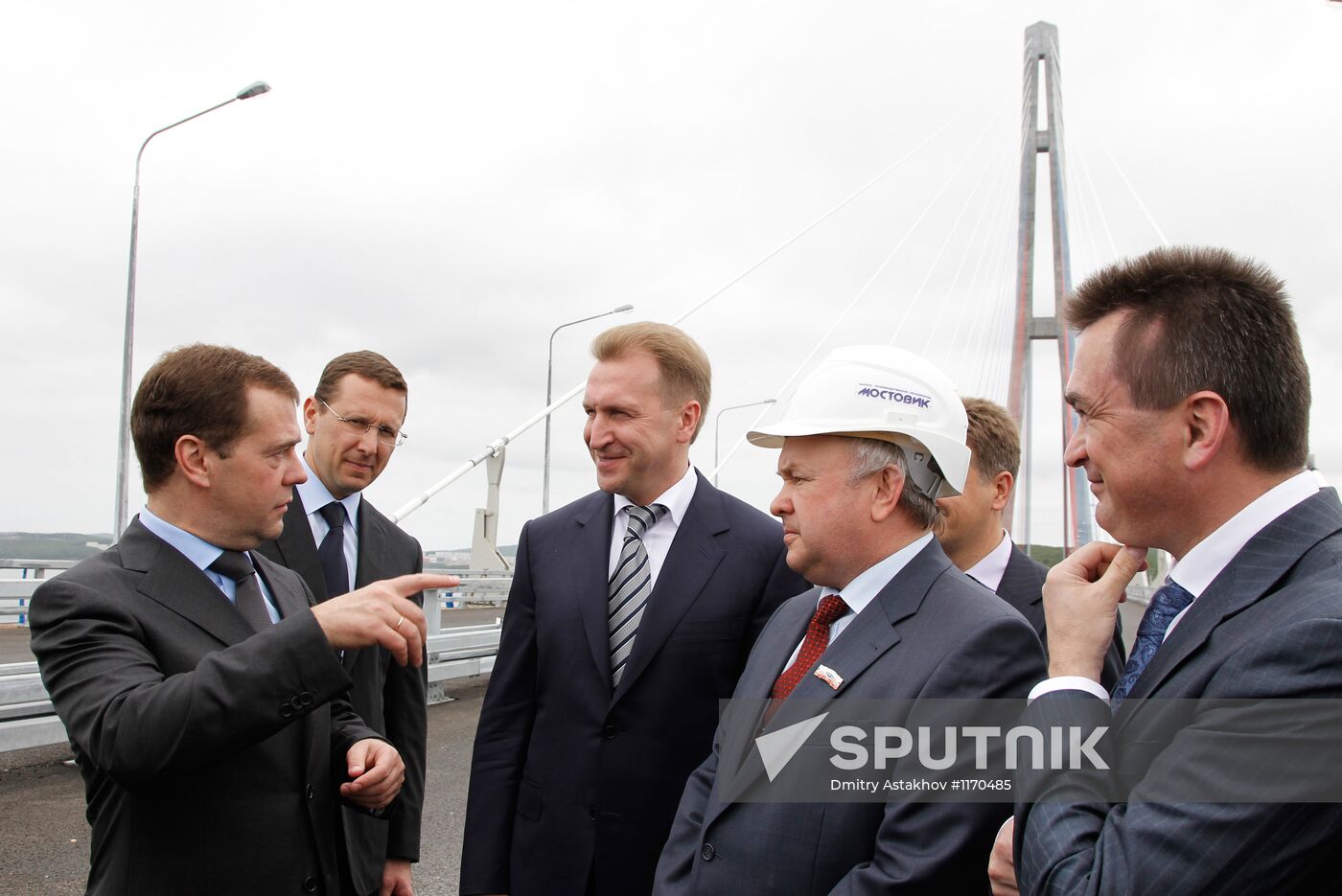 Dmitry Medvedev's working visit to Vladivostok