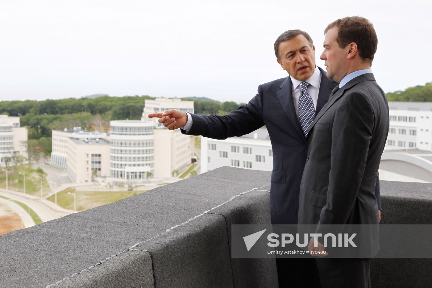 Dmitry Medvedev's working visit to Vladivostok