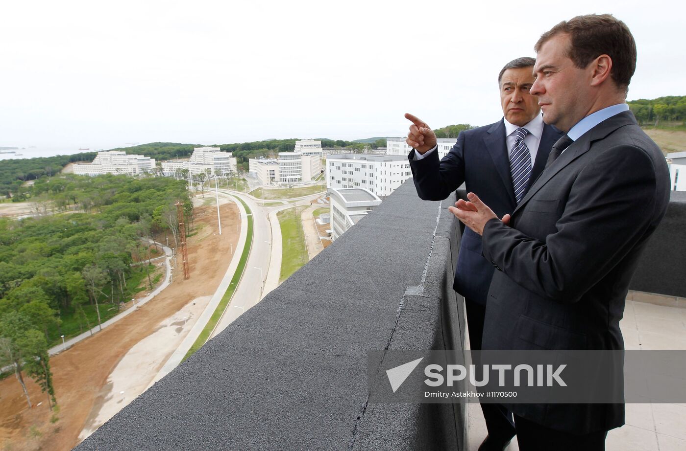 Dmitry Medvedev's working visit to Far Eastern Federal District